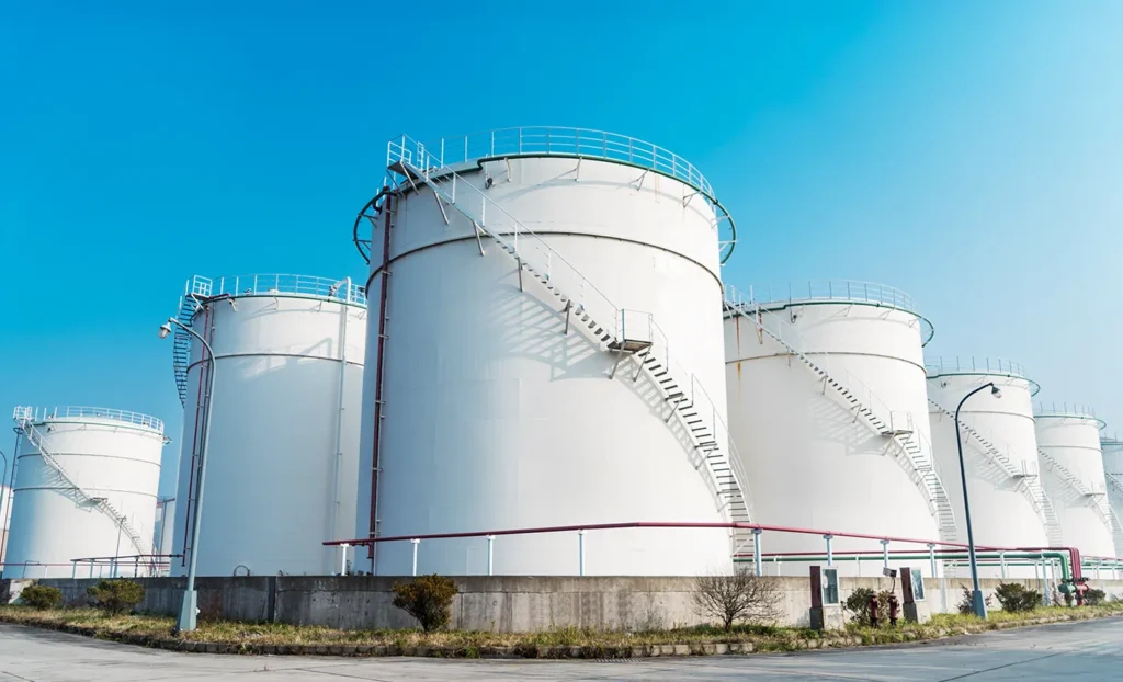 industrial oil refinery